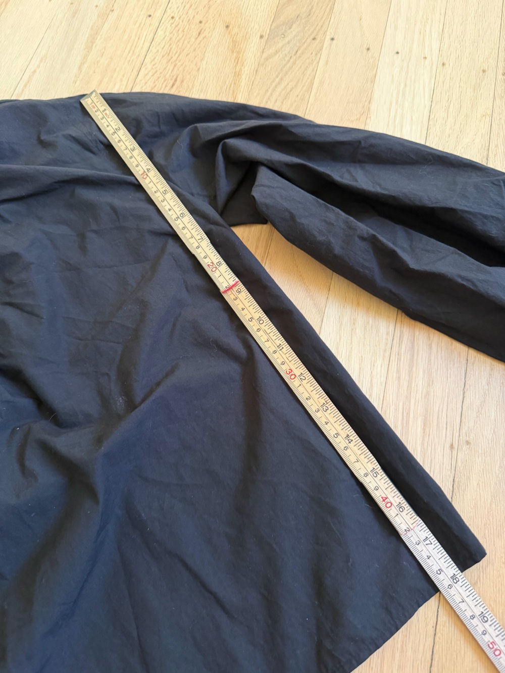 COS Poplin Cotton Long Sleeve Blouse Shirt Top Size 2 Quiet Luxury Minimalist - Picture 7 of 10